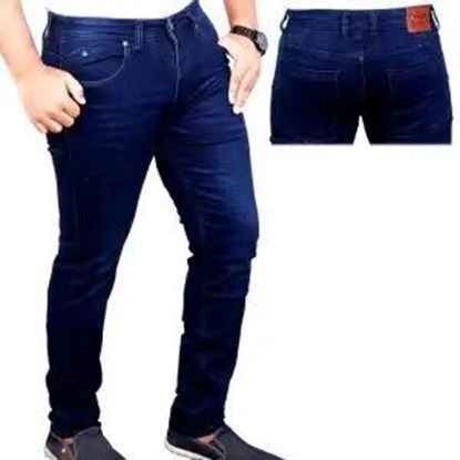 Picture of Smart Stylish Denim Jeans Pant For Men